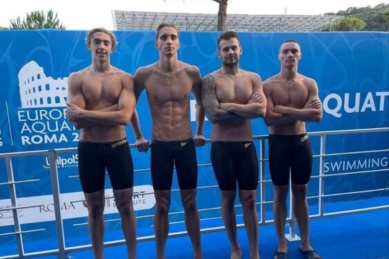 Харківський плавець у складі збірної встановив новий рекорд України на чемпіонаті Європи