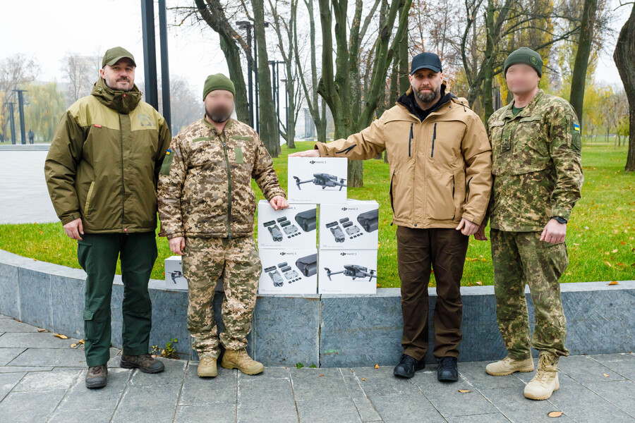 Захисники Харківщини отримали чергову партію дронів