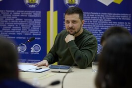 У Переяславі Володимир Зеленський узяв участь у форумі «Сковорода-300» та поспілкувався зі студентами трьох університетів