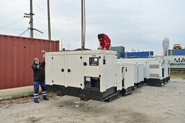 Харківщина отримала 19 потужних генераторів від американського бізнесмена та філантропа Говарда Баффета