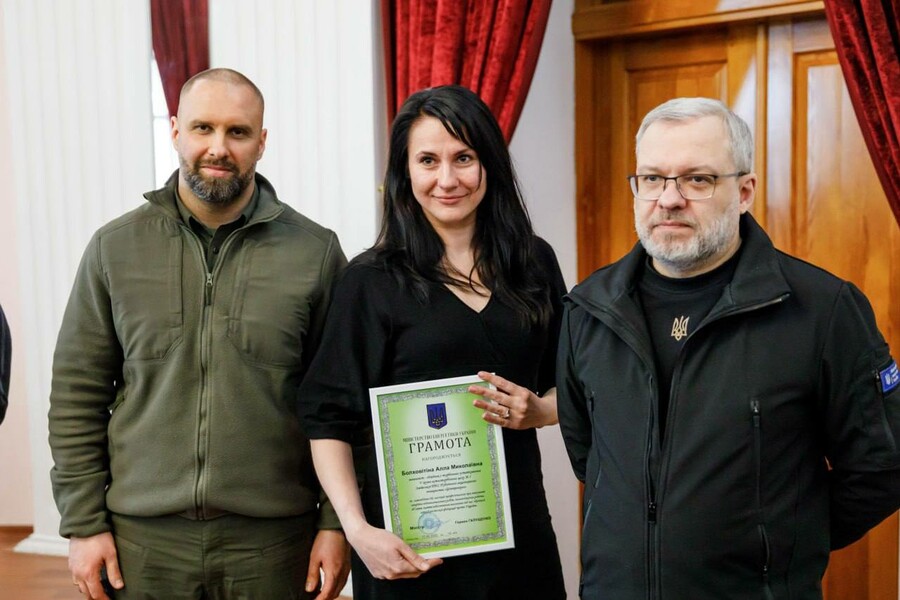 Енергетиків Харківської області відзначили почесними нагородами