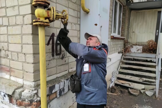 У Куп'янській громаді після ворожих обстрілів відновили подачу газу для 760 будинків