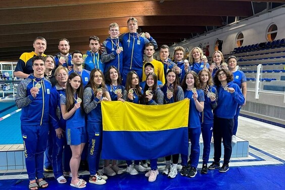 Збірна України посіла перше загальнокомандне місце на Кубку світу з підводного спорту