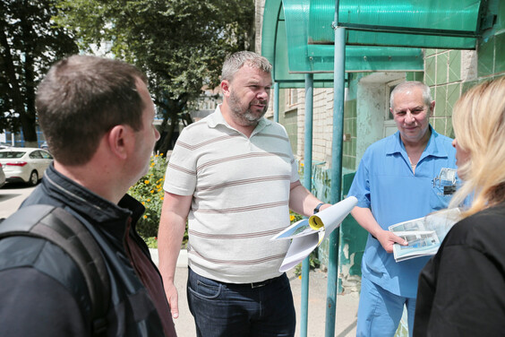 Михайло Харнам провів робочу нараду щодо реконструкції приміщень обласної клінічної лікарні