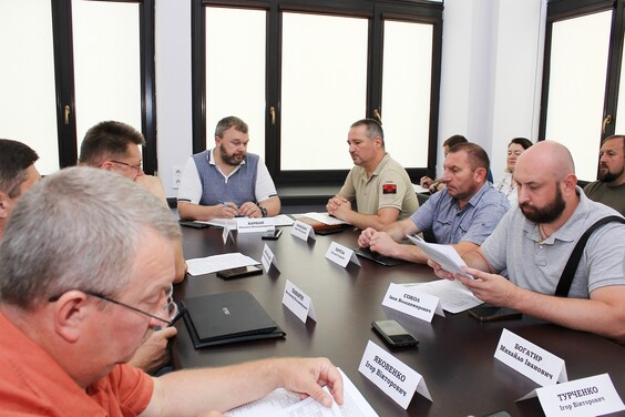 Михайло Харнам провів обласний штаб щодо підготовки опалювального сезону в Куп’янському районі