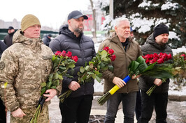 Олег Синєгубов вшанував пам'ять полеглих учасників Революції Гідності