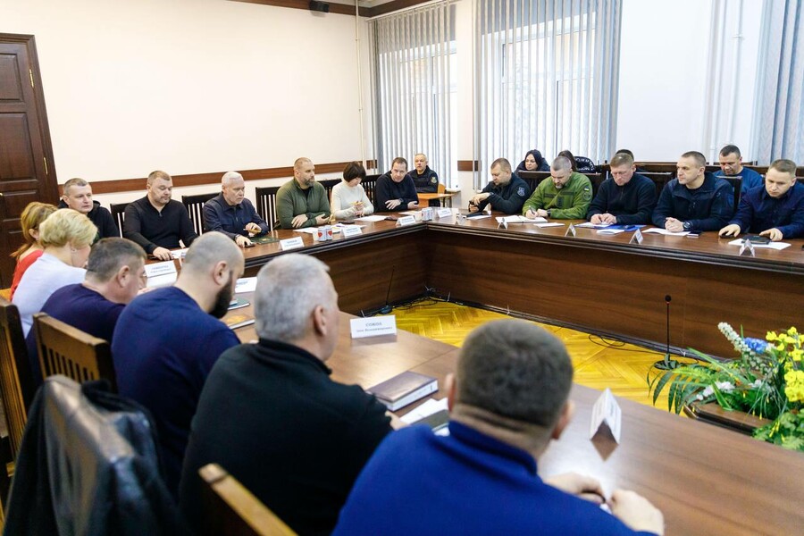 Відбулося засідання Ради оборони Харківської області