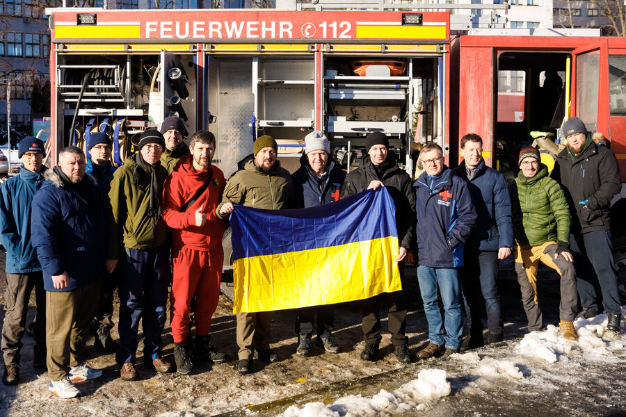 Куп’янщина отримала пожежний автомобіль від німецьких партнерів