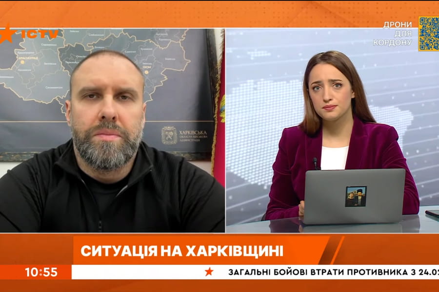 В ефірі «Єдиних новин» Олег Синєгубов розповів про оперативну ситуацію в області