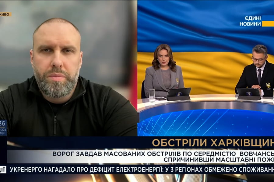 Олег Синєгубов розповів у телемарафоні «Єдині новини» про оперативну ситуацію в регіоні