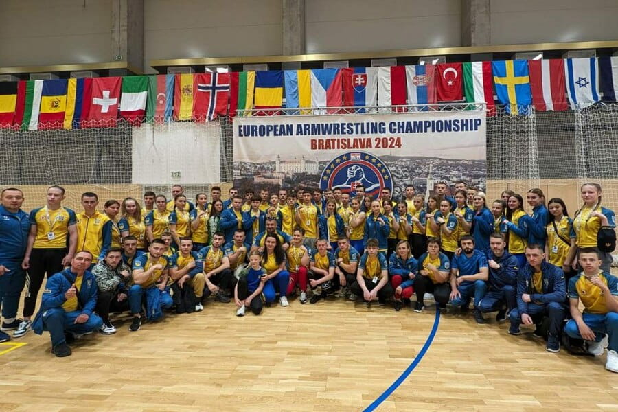 Спортсмени Харківщини здобули почесні нагороди на чемпіонаті Європи з армреслінгу