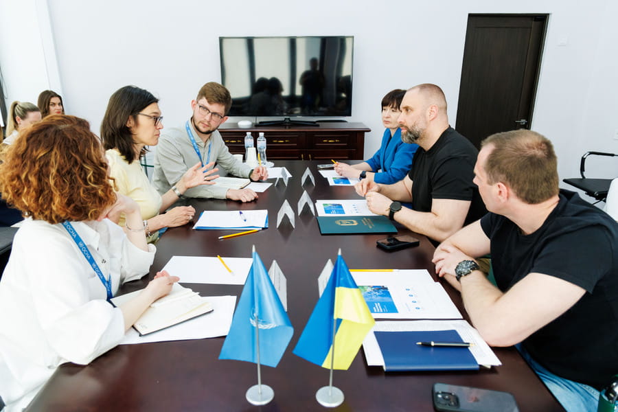 Олег Синєгубов зустрівся з головою Управління ООН із координації гуманітарних справ в Україні