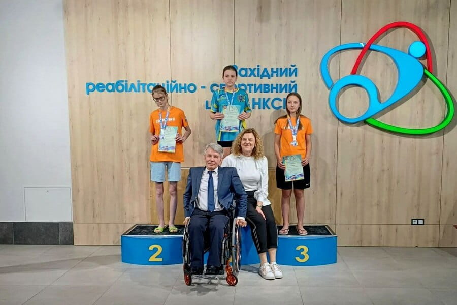 Семеро харківських спортсменів посіли призові місця на спартакіаді з паралімпійського та дефлімпійського плавання