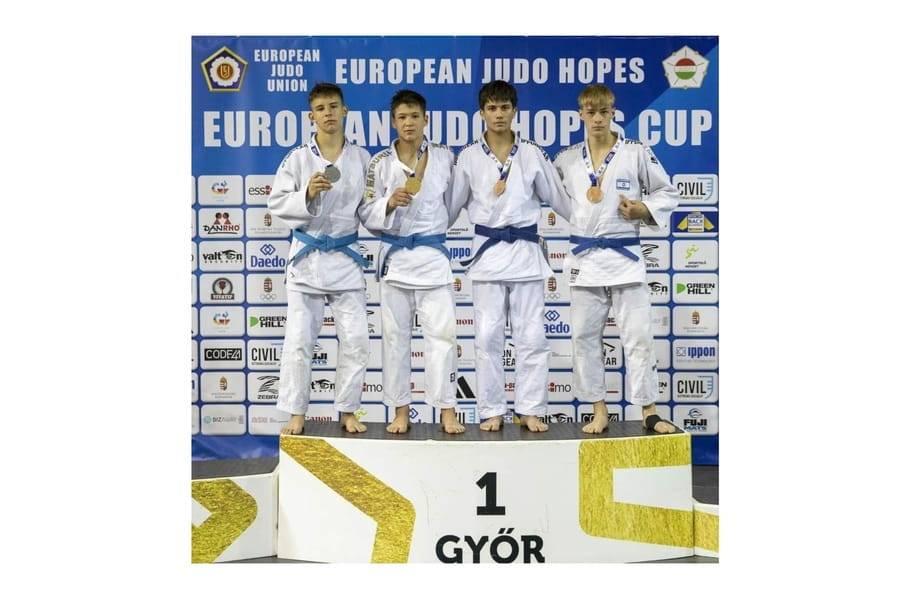 Харківські дзюдоїсти здобули 1 золоту та 2 бронзові медалі міжнародних змагань