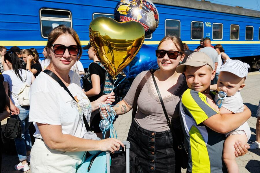 З відпочинку у Івано-Франківській області повернулися на Харківщину 100 дітей