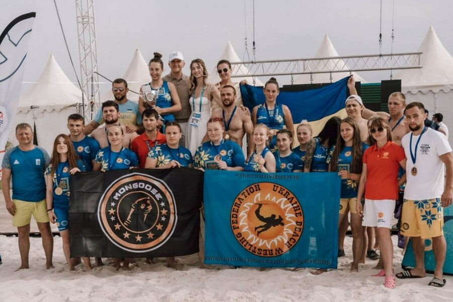 Харківські борці успішно виступили на другому етапі світової серії з пляжної боротьби