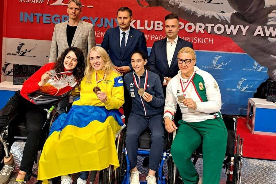 Харківські паралімпійці здобули медалі міжнародного змагання