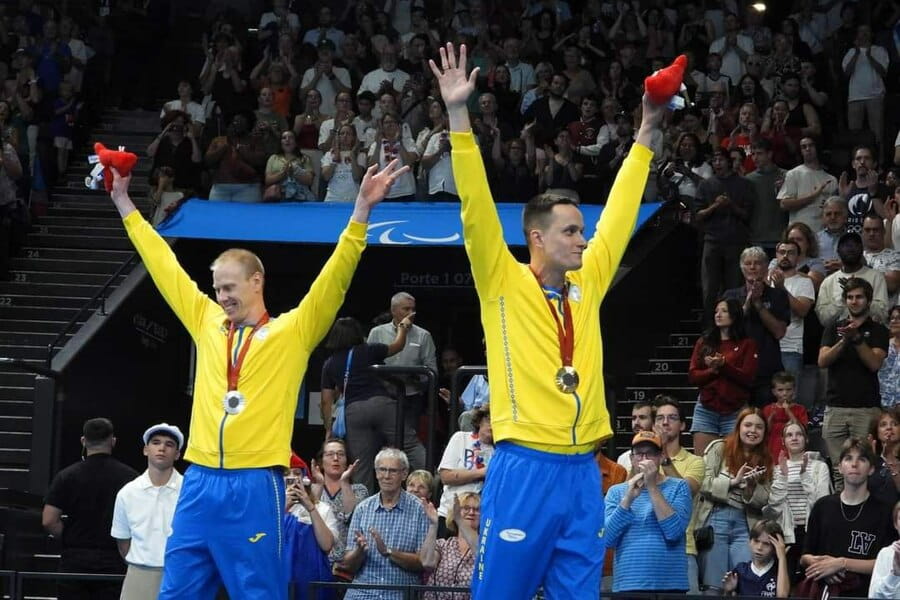 Харківський плавець Максим Веракса виборов срібну медаль Паралімпійських ігор в Парижі