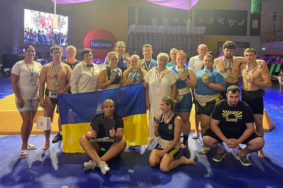 Сумоїсти Харківської області вибороли медалі чемпіонату світу