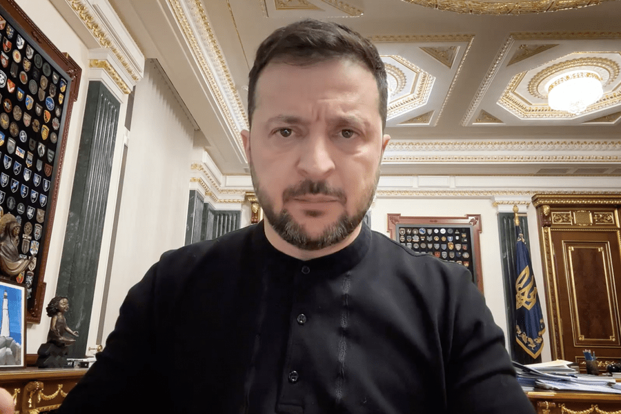 Віримо, що сили Америки достатньо, щоб разом із нами, разом з усіма партнерами дотиснути Росію до миру – звернення Президента Віримо, що сили Америки достатньо, щоб разом із нами, разом з усіма партнерами дотиснути Росію до миру – звернення Президента
