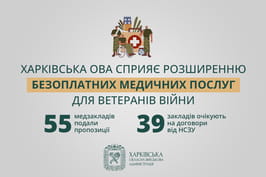За сприяння ХОВА ветерани війни можуть отримати розширені безоплатні медичні послуги За сприяння ХОВА ветерани війни можуть отримати розширені безоплатні медичні послуги