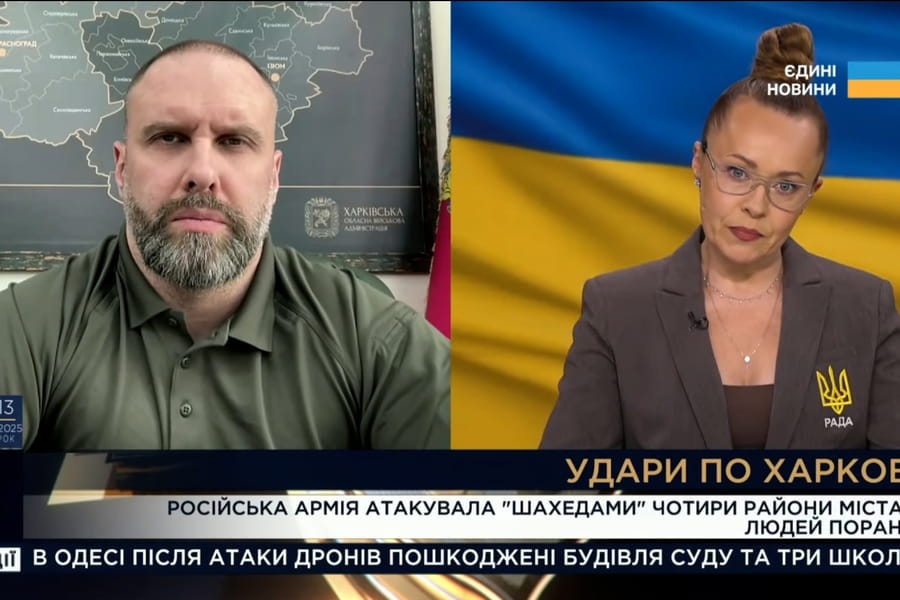 Харків зазнав масованого обстрілу БпЛА – Олег Синєгубов Харків зазнав масованого обстрілу БпЛА – Олег Синєгубов