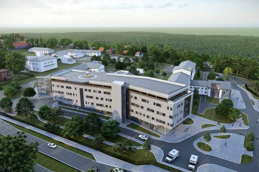 Ізюмську лікарню Піщанської Богоматері відновлять коштами міжнародних партнерів Ізюмську лікарню Піщанської Богоматері відновлять коштами міжнародних партнерів