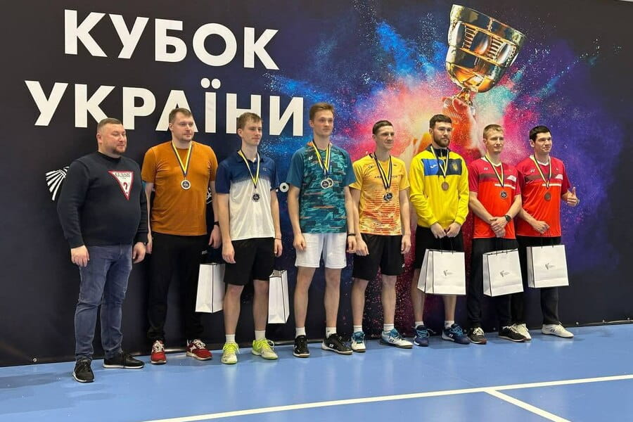 Харківські спортсмени серед призерів Кубка України з бадмінтону Харківські спортсмени серед призерів Кубка України з бадмінтону