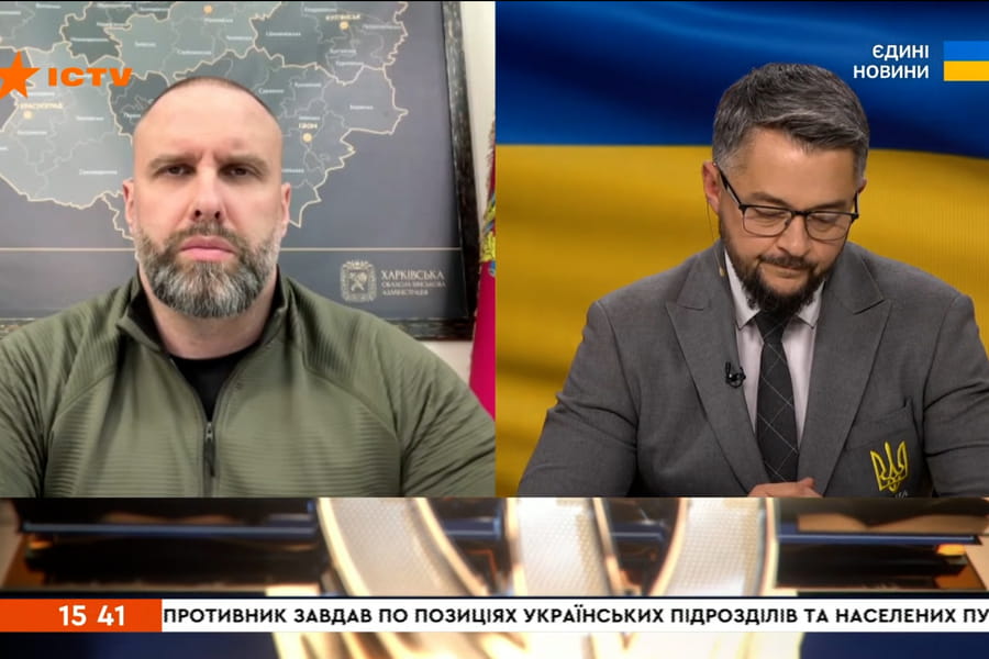 Олег Синєгубов в ефірі «Єдиних новин» розповів про ситуацію на Харківщині Олег Синєгубов в ефірі «Єдиних новин» розповів про ситуацію на Харківщині