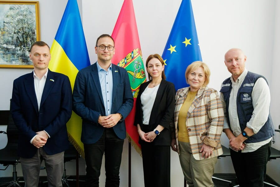 Харківська ОВА посилює співпрацю з ВООЗ: підтримка медичної системи – один із пріоритетів регіону Харківська ОВА посилює співпрацю з ВООЗ: підтримка медичної системи – один із пріоритетів регіону