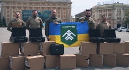 Передали ще 30 дронів Mavic 3E 13-й бригаді НГУ «Хартія» — Олег Синєгубов Передали ще 30 дронів Mavic 3E 13-й бригаді НГУ «Хартія» — Олег Синєгубов