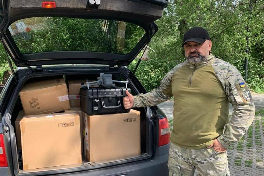10 розвідувальних дронів DJI Matrice 4T передали спецпідрозділу «АРТАН» – Олег Синєгубов 10 розвідувальних дронів DJI Matrice 4T передали спецпідрозділу «АРТАН» – Олег Синєгубов