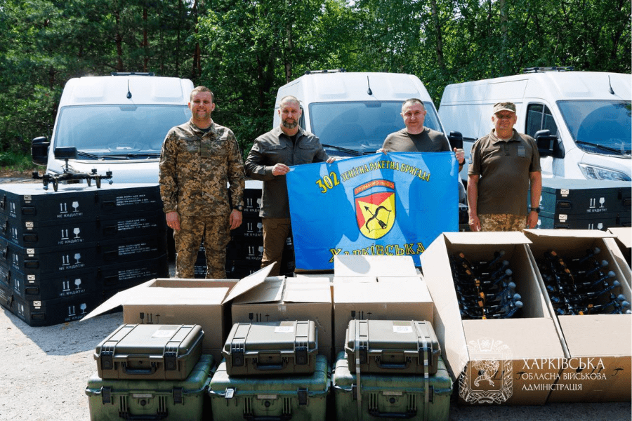 Передали захисникам Харківщини нову партію сучасного технологічного обладнання – Олег Синєгубов Передали захисникам Харківщини нову партію сучасного технологічного обладнання – Олег Синєгубов
