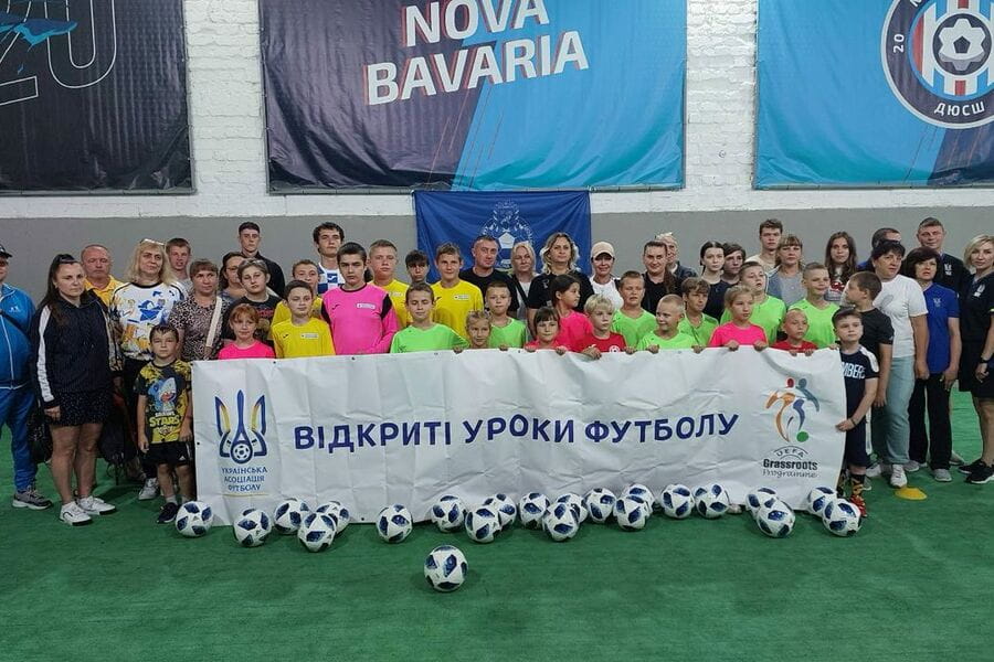 За підтримки УАФ діти Куп’янщини долучилися до фестивалю «Відкриті уроки футболу» – Олег Синєгубов