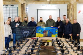 Докладаємо зусиль для підсилення обороноздатності Харківщини – Олег Синєгубов в ході передачі бойових дронів