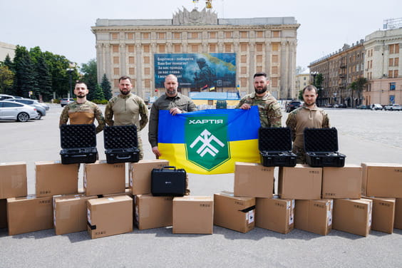 Передали ще 30 дронів Mavic 3E 13-й бригаді НГУ «Хартія» — Олег Синєгубов