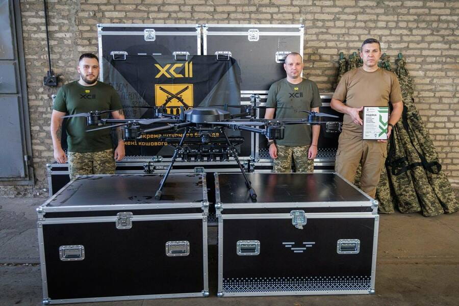 «Передали ще 10 дронів «Вампір» військовослужбовцям, які протистоять ворогу на Харківщині», – Олег Синєгубов