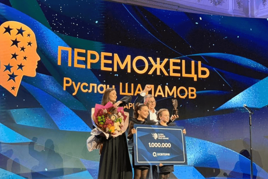 Учитель із Харківщини став переможцем Global Teacher Prize Ukraine 2025