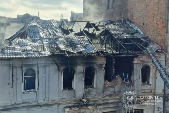 Російські окупанти завдали чергового удару по цивільній інфраструктурі Харкова