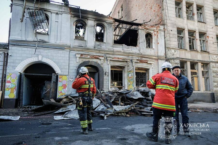 Наслідки ранкової атаки ворога по Холодногірському району допомагали усувати волонтерські організації — Олег Синєгубов