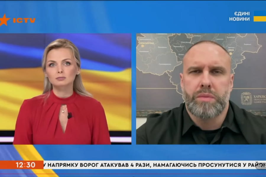 Олег Синєгубов в ефірі «Єдиних новин» розповів про оперативну ситуацію на Харківщині