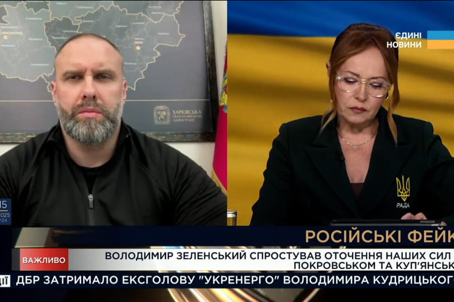 Олег Синєгубов під час прямого включення розповів про оперативну ситуацію в області