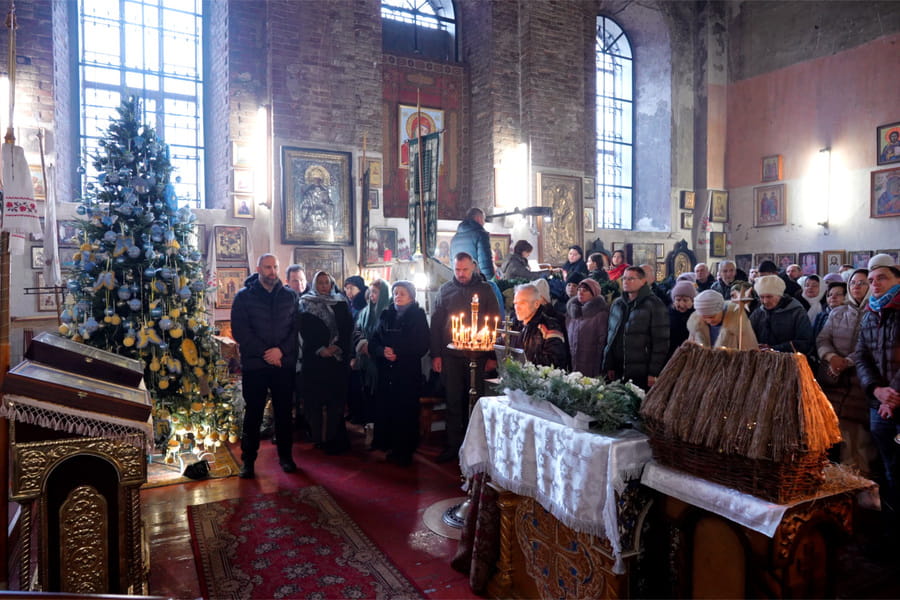 Олег Синєгубов у світле Різдво Христове долучився до молебню