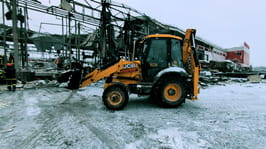 За підтримки Харківської ОВА триває ліквідація наслідків ворожого обстрілу у селищі Коротич