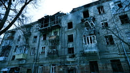 Наслідки влучання безпілотників в Індустріальному районі