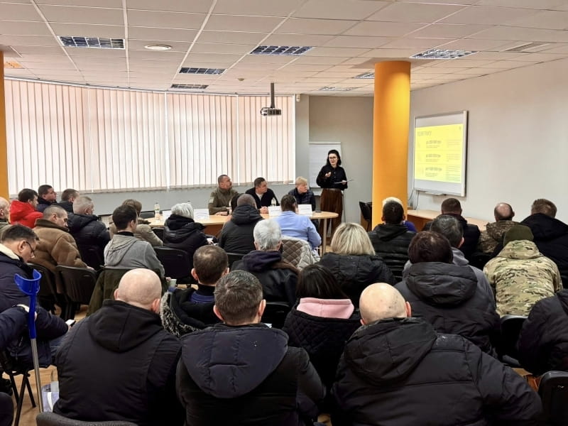 Харківська ОВА продовжує комплексно підтримувати ветеранів і ветеранок у громадах регіону