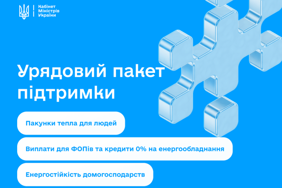 Перші виплати за програмами держпідтримки під час надзвичайної ситуації в енергетиці вже нараховано