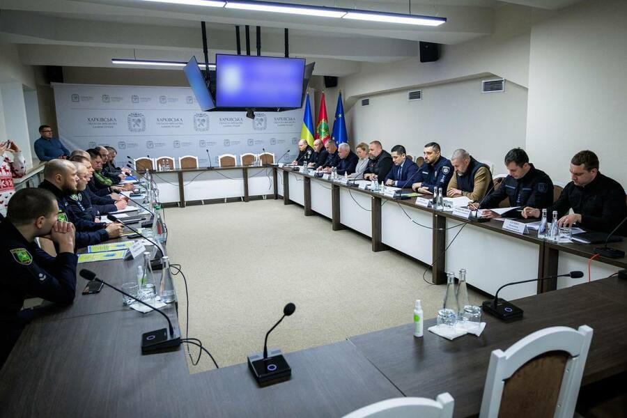 Олег Синєгубов взяв участь у Координаційній нараді керівників правоохоронних органів Харківської області