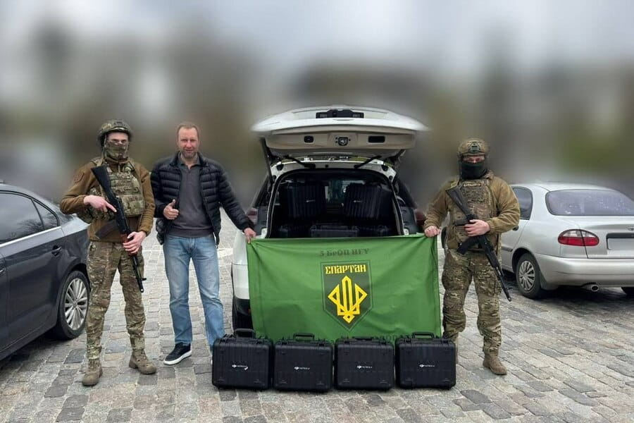 «Робимо все, щоб технічне оснащення наших воїнів ставало ще сильнішим», – Олег Синєгубов