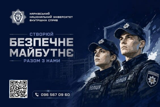 Харківський національний університет внутрішніх справ запрошує на навчання